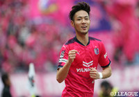 杉本 健勇（Ｃ大阪）はこの日2得点を決めるなどチームの勝利に大きく貢献した【明治安田Ｊ１ 第33節 Ｃ大阪vs神戸】