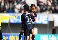 後半の一美 和成（♯33）の連続ゴールで同点に追いついたＧ大23【明治安田Ｊ３ 第33節 相模原vsＧ大23】