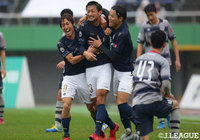 序盤からチャンスを作った鹿児島は、水本 勝成（鹿児島）のゴールで更に勢いづいた【明治安田Ｊ３ 第33節 鹿児島vsＦ東23】