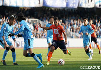 果敢にゴールに迫るマテウス（大宮）だったが無得点【明治安田Ｊ１ 第34節 川崎Ｆvs大宮】