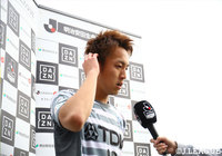 3点目で優勝を決定付けた遊馬 将也（秋田）のヒーローインタビュー【明治安田Ｊ３ 第34節 鳥取vs秋田】