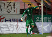 Ｊ２屈指の攻撃陣を見事に無失点に抑えた福岡の杉山 力裕【Ｊ１昇格プレーオフ 決勝 名古屋vs福岡】