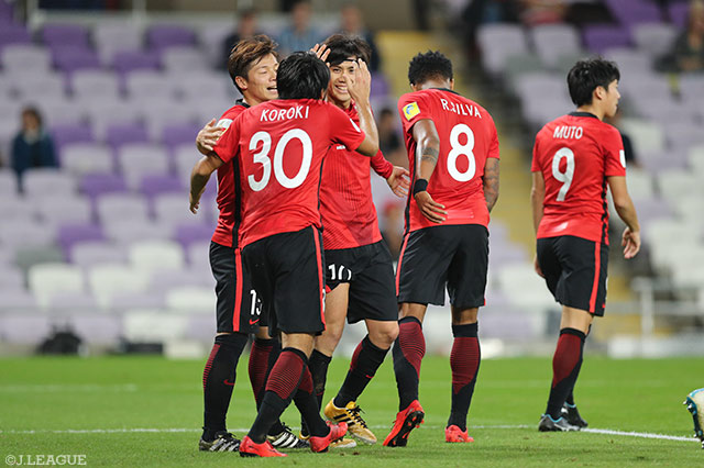 柏木 陽介（#10）が2点目を押し込み、再びリードを奪った浦和【FIFAクラブワールドカップ UAE 2017 ウィダード・カサブランカvs浦和】