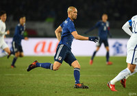 69分から途中出場した川又 堅碁（磐田）【EAFF E-1サッカー選手権2017決勝大会 日本vs韓国】