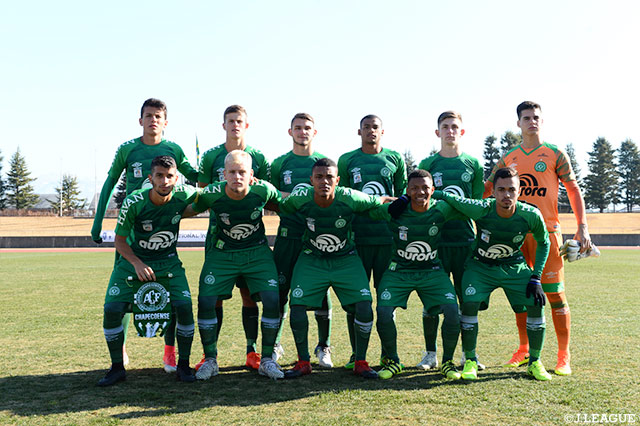 シャペコエンセのスターティングイレブン【JINYC GS 第1節 川崎Ｆ Ｕ-18vsシャペコエンセ】