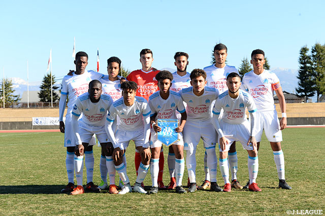 マルセイユのスターティングイレブン【JINYC GS 第1節 広島ユースvsオリンピック・マルセイユ】