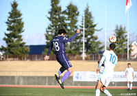 打点の高いヘディングから決勝点をアシストした棚田 颯（広島ユース）【JINYC GS 第1節 広島ユースvsオリンピック・マルセイユ】