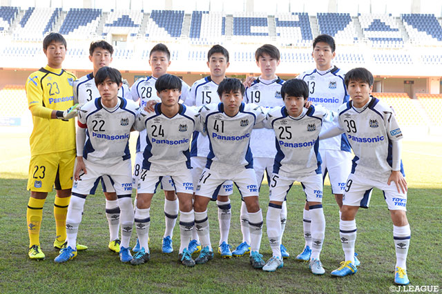Ｇ大阪ユースのスターティングイレブン【JINYC GS 第1節 Ｇ大阪ユースvs浦項スティーラーズ】