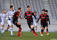 同点を目指し攻勢を強める浦項【JINYC GS 第1節 Ｇ大阪ユースvs浦項スティーラーズ】