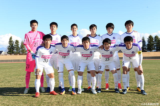 広島ユースのスターティングイレブン【JINYC GS 第2節 Ｇ大阪ユースvs広島ユース】