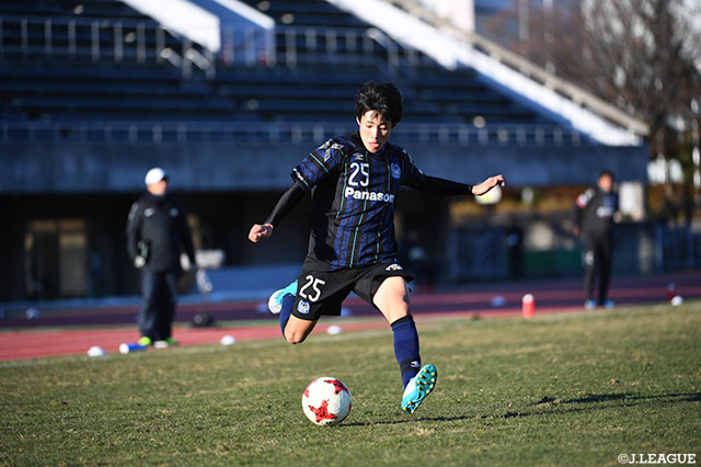 途中交代からチャンスを演出した岩本 翔（Ｇ大阪ユース）【JINYC GS 第2節 Ｇ大阪ユースvs広島ユース】