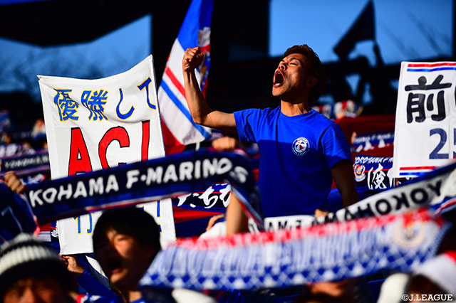 試合開始前から、サポーターも気合い入ってます！【天皇杯 準決勝 横浜FMvs柏】