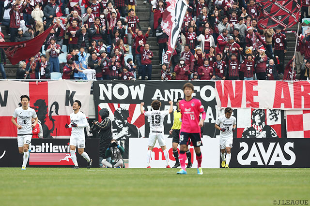 苦しみながらも、90分の先制点で均衡を破った神戸【天皇杯 準決勝 神戸vsＣ大阪】