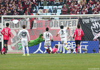 柿谷 曜一朗（Ｃ大阪）はPKを止められるも、こぼれ球を頭で押し込んで逆転ゴールを奪取【天皇杯 準決勝 神戸vsＣ大阪】