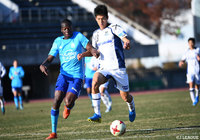 落ち着いてをシュート決めた永山 周平（Ｇ大阪ユース）【JINYC GS 第3節 Ｇ大阪ユースvsオリンピック・マルセイユ】