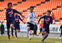 広島ユースの厳しいマークを搔い潜り、相手のゴールに迫った有田 恵人(川崎Ｆ Ｕ-18)【JINYC 3/4位決定戦 川崎Ｆ Ｕ-18vs広島ユース】