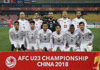 パレスチナ代表のスターティングイレブン【AFC U-23選手権 中国2018 GS 第1節 Ｕ-21日本vsＵ-23パレスチナ】