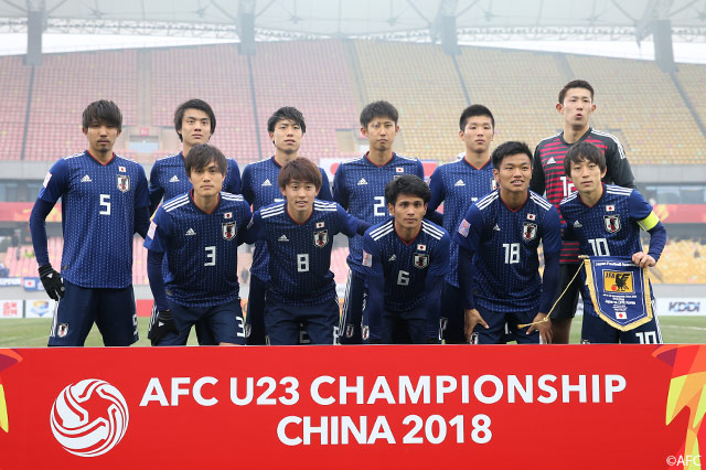 Ｕ-21日本代表のスターティングイレブン【AFC U-23選手権 中国2018 GS 第3節 Ｕ-21日本vsＵ-23北朝鮮】
