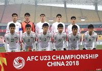 U-23北朝鮮代表のスターティングイレブン【AFC U-23選手権 中国2018 GS 第3節 U-21日本vsU-23北朝鮮】