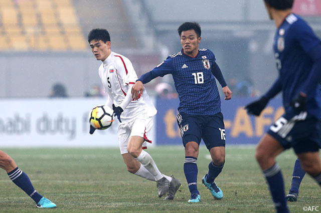 AFC U-23選手権 中国2018 GS 第3節 Ｕ-21日本vsＵ-23北朝鮮