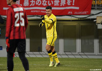 51分に試合の均衡を破る先制ゴールを決めたクリスティアーノ（柏）【ACL プレーオフ 柏vsムアントン】 