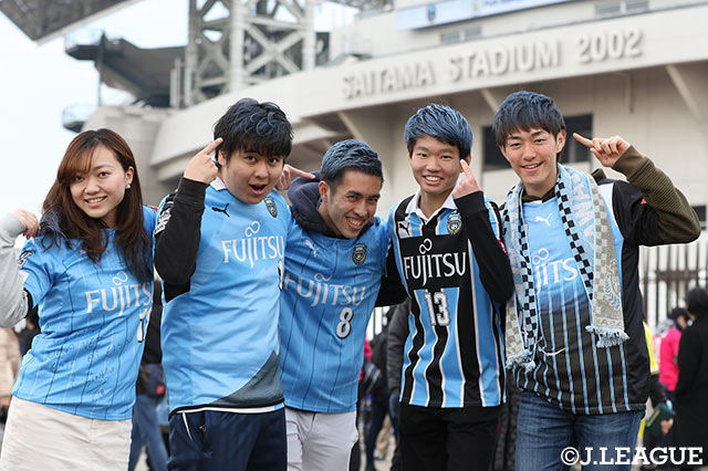 全員水色の髪にして一致団結!!【FUJI XEROX SUPER CUP 2018】