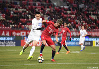 同点に繋がるシュートを放った鈴木 優磨（鹿島）だが、チームを勝利へ導くことはできなかった【ACL GS MD1 鹿島vs上海緑地申花】