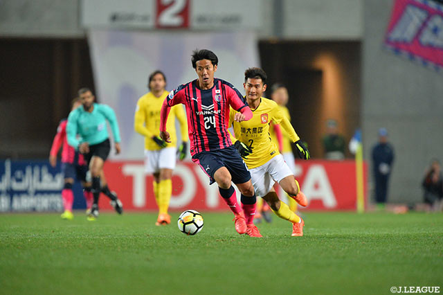 山村（Ｃ大阪）は2トップの一角を担うもチャンスを作り出すことはできなかった【ACL GS MD2 Ｃ大阪vs広州恒大】