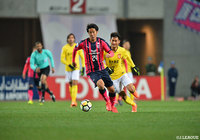 山村（Ｃ大阪）は2トップの一角を担うもチャンスを作り出すことはできなかった【ACL GS MD2 Ｃ大阪vs広州恒大】