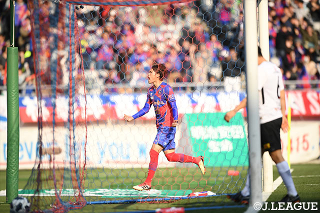 東 慶悟のシュートがネット左隅へ決まり、FC東京が先制！【明治安田Ｊ１ 第1節 FC東京vs浦和】