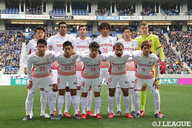 名古屋のスターティングイレブン【明治安田Ｊ１ 第1節 Ｇ大阪vs名古屋】