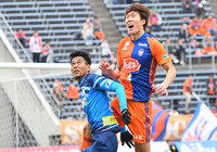 日本代表にも選出経験のある我那覇 和樹（讃岐）はチームに得点をもたらすことはできなかった【明治安田Ｊ２ 第1節 讃岐vs新潟】