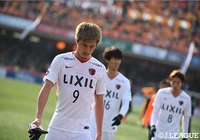 開幕戦を勝利で飾れず、悔しそうな表情を見せる鈴木 優磨（鹿島）【明治安田Ｊ１ 第1節 清水vs鹿島】