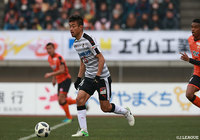 出場機会を求めて熊本へ移籍した青木 剛（熊本）は開幕戦でフル出場を果たした【明治安田Ｊ２ 第1節 山口vs熊本】