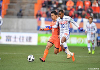 ハンドで得たPKをしっかりと決めてみせたリンス（甲府）【明治安田Ｊ２ 第1節 大宮vs甲府】