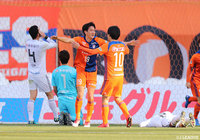 前半終了間際、矢野 貴章がヘディングシュートを決め新潟が先制！【明治安田Ｊ２ 第2節 新潟vs松本】