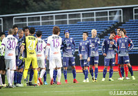 前半後半それぞれ2点ずつ取り合った試合は2-2の引き分けに終わった【明治安田Ｊ２ 第2節 福岡vs京都】