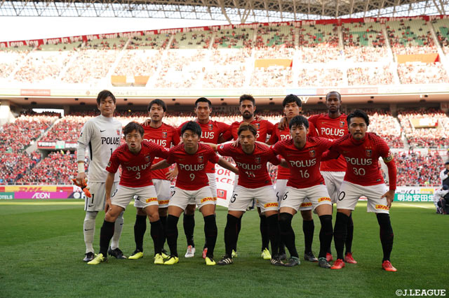 浦和のスターティングメンバー【明治安田Ｊ１ 第2節 浦和vs広島】