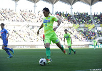 途中出場の清武 功暉（千葉）が精力的に駆け上がりチャンスを演出した【明治安田Ｊ２ 第2節 千葉vs水戸】