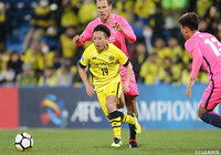 FWとして先発出場した中川 寛斗（柏）【ACL GS MD3 柏vs傑志】