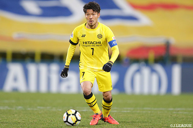 キャプテンマークを巻いた大谷 秀和（柏）が中盤で攻守に存在感を見せる【ACL GS MD3 柏vs傑志】