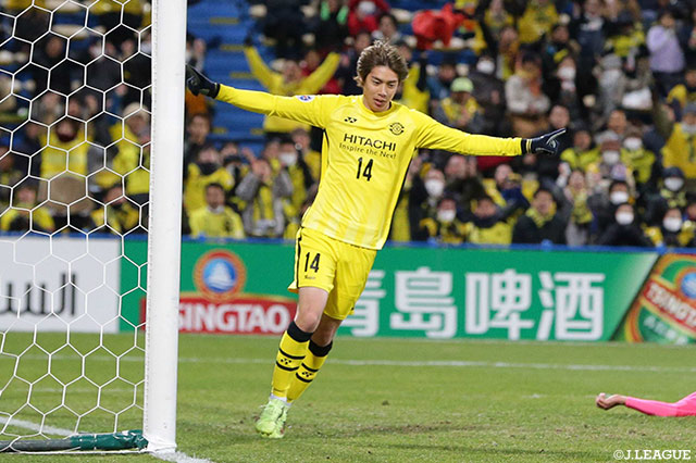 途中出場の伊東 純也（柏）が試合の均衡を破る先制ゴールを決めた【ACL GS MD3 柏vs傑志】