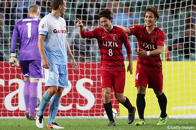 前半終了間際に土居 聖真が得点を決め、鹿島が先制！【シドニーＦＣvs鹿島】