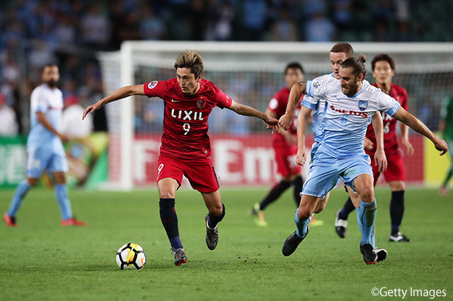 先発フル出場を果たした鈴木 優磨【ACL GS MDGS MD3 シドニーＦＣvs鹿島】