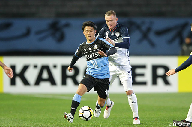 GS突破へ向け勝利が絶対条件の両チーム同士のオープンな試合展開において攻撃のタクトを振るった大島 僚太【ACL GS MDGS MD3 川崎Ｆvsメルボルンビクトリー】