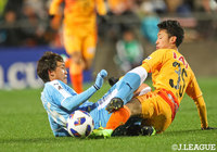 U-21世代の大南　拓磨（磐田）と伊藤　研太（清水）が中盤で激突！【ルヴァンカップ GS 第1節 清水vs磐田】