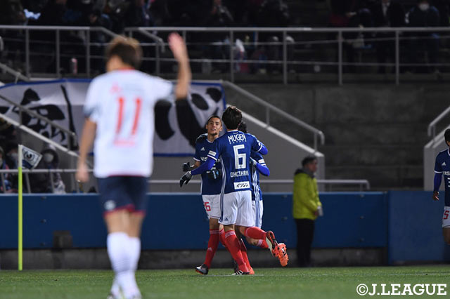 決勝ゴールを奪ったイッペイ シノヅカ（横浜FM）【ルヴァンカップ GS 第1節 横浜FMvsFC東京】