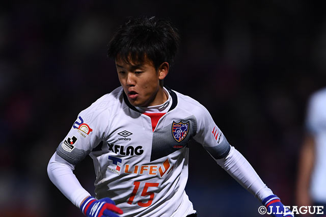 フル出場を果たした久保 建英（FC東京）【ルヴァンカップ GS 第1節 横浜FMvsFC東京】