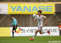 攻守にわたり試合で活躍した萬代 宏樹（長野）【明治安田Ｊ３ 第1節 藤枝vs長野】