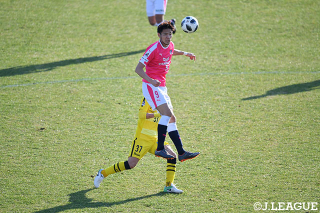 杉本 健勇（Ｃ大阪）は積極的にシュートを放つもゴールネットは揺らすことが出来ない【明治安田Ｊ１ 第3節 柏vsＣ大阪】